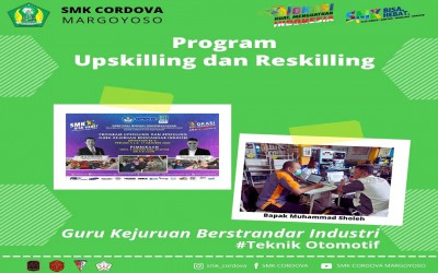 Program Upskilling dan Reskilling Guru SMK Berstandar Industri